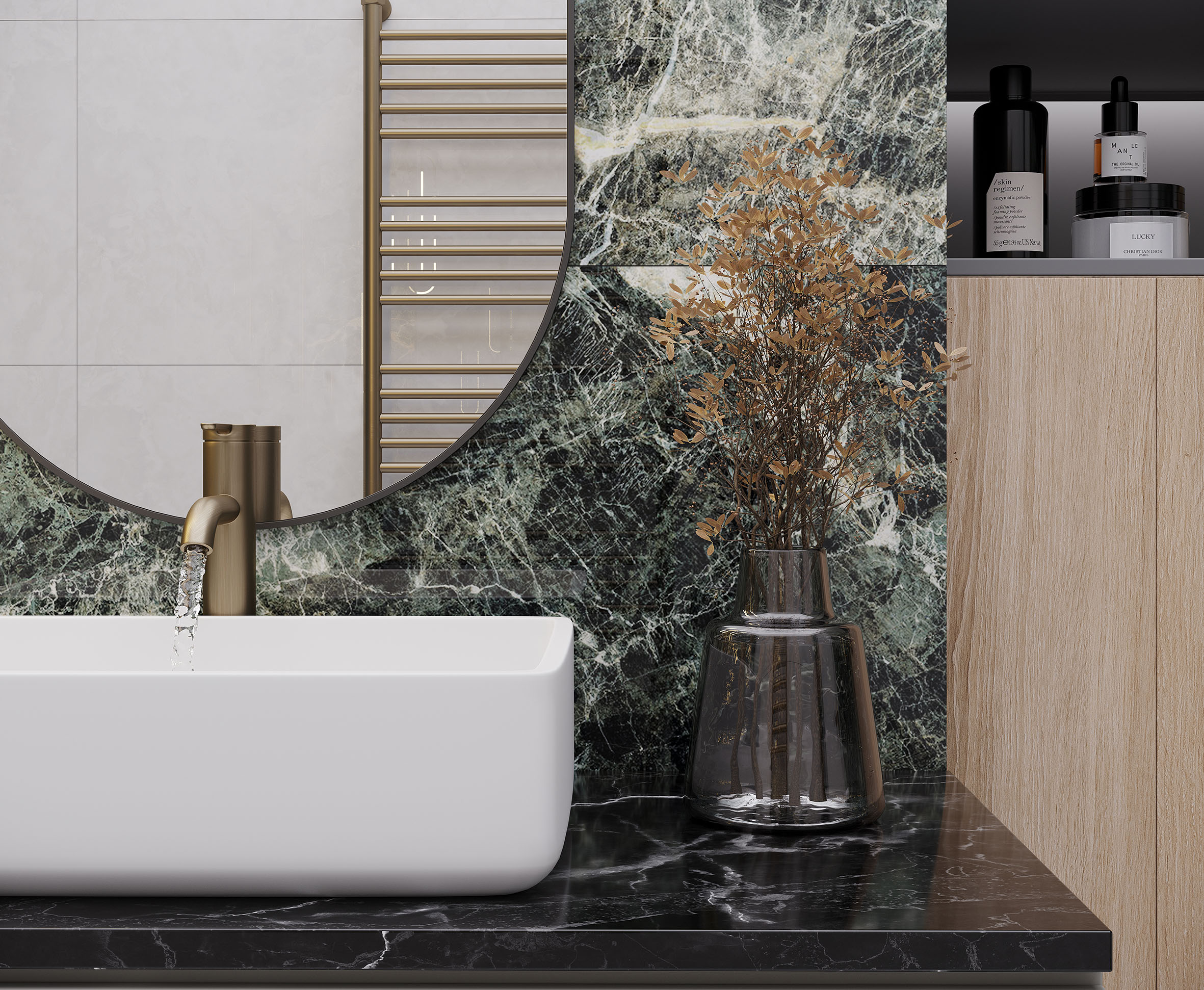 На пол Nembus Green 60x120 Полированный - фото 9