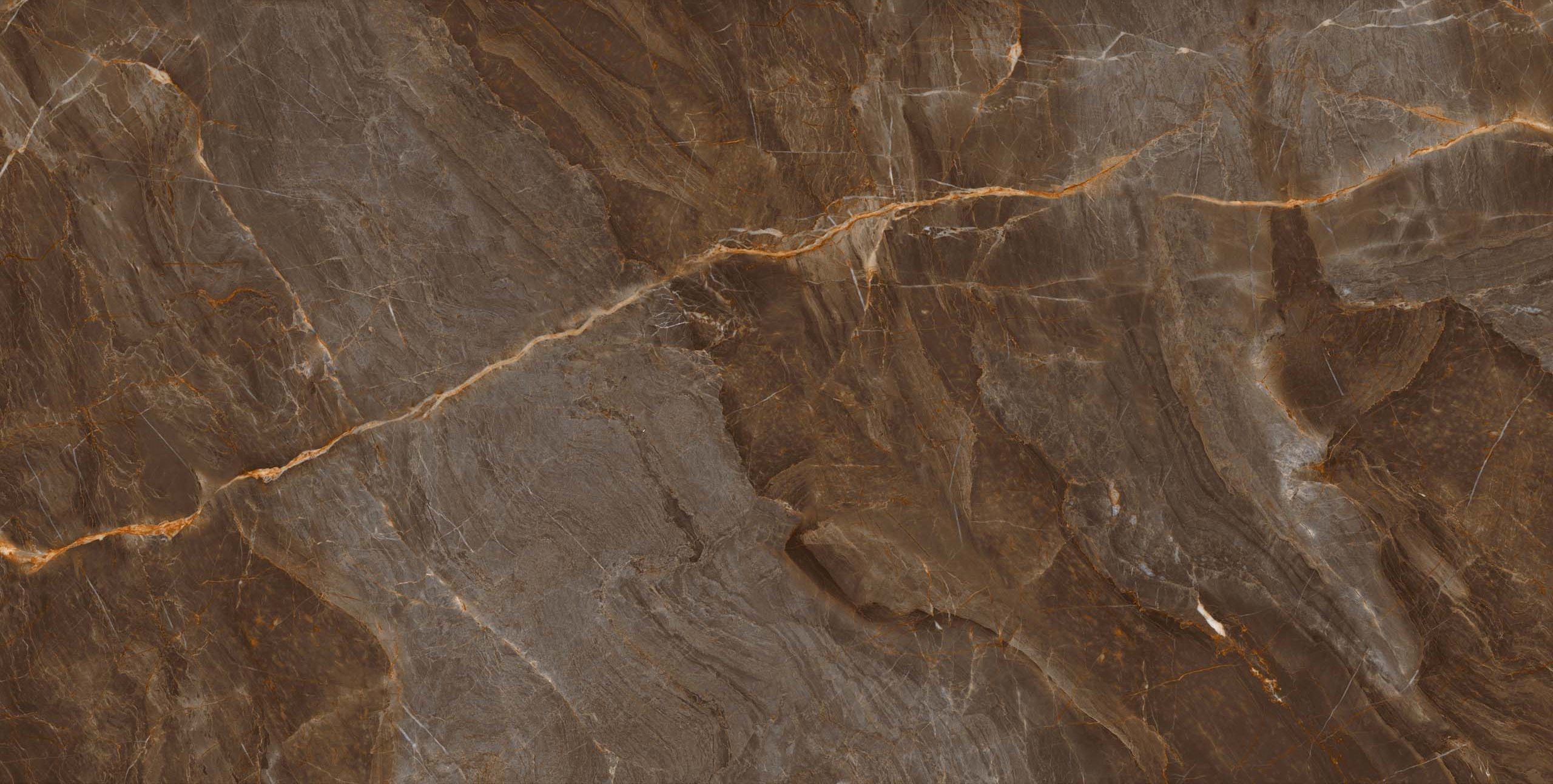 MOGXL4001/PS_NC/80x160x9R/GW На пол Marble XXL MOGXL4001 Brown полированный 80x160x9 - фото 3