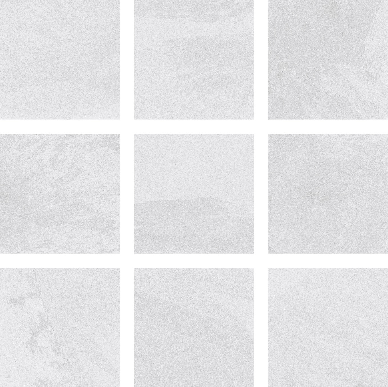 На пол Rizzi Slate Bianco Matt 60x60 - фото 2