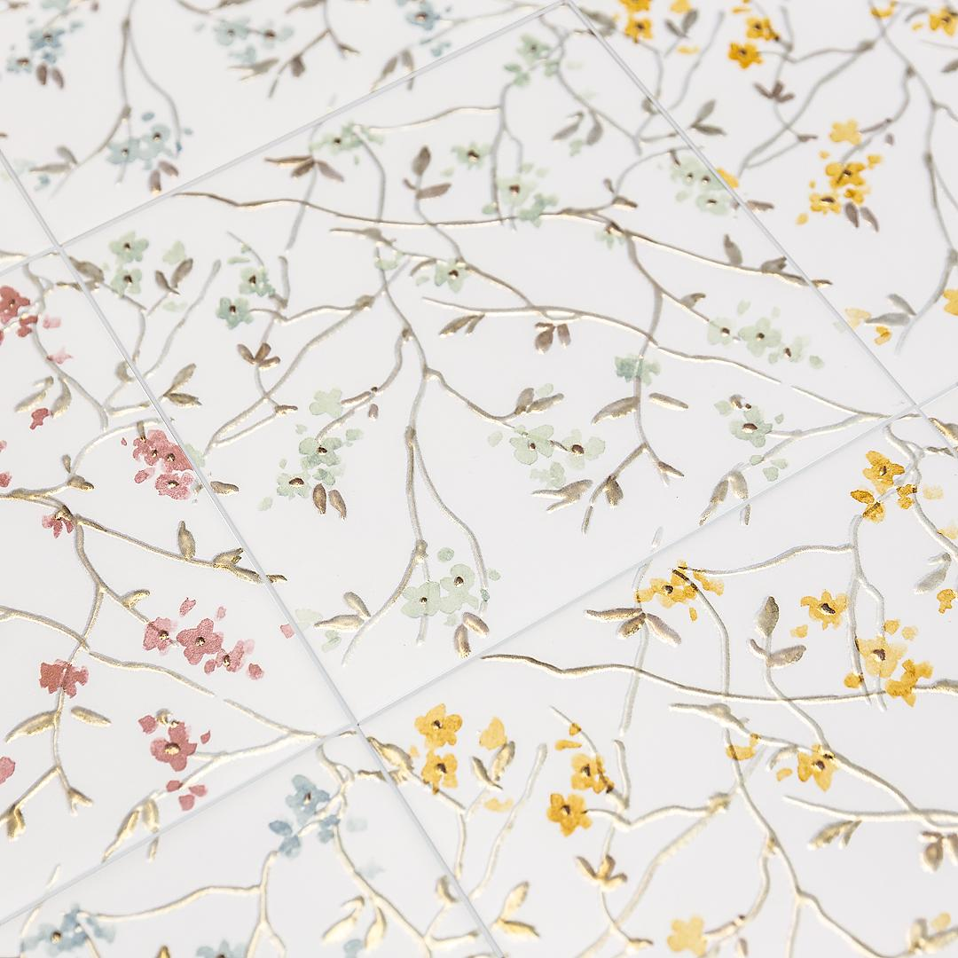 5185 На стену Весна Бирюза - фото 4