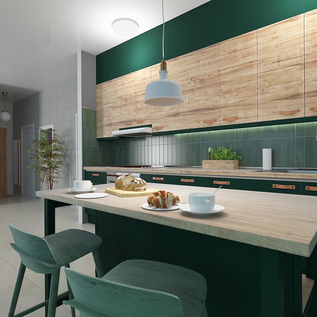 Темные полутона. Чистая геометрия