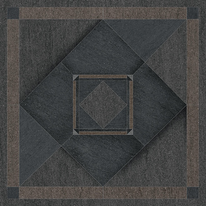 DL841900R/D Декор Базальто Dec. Темный