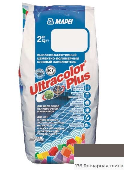  Ultracolor Plus ULTRACOLOR PLUS 136 Гончарная глина (2 кг) б/х