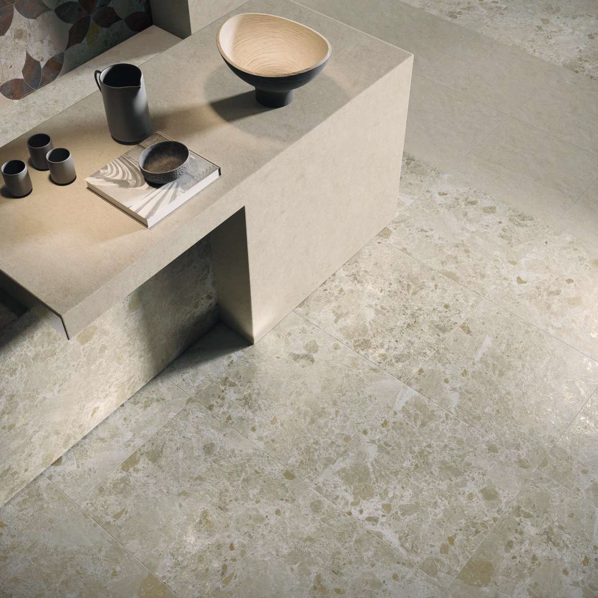 136900 На пол Mockup Ostuni Grey Nat Ret 60x120 - фото 20