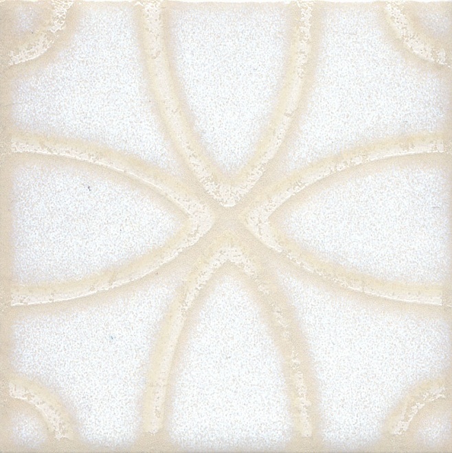 STG/B405/1266 Декоративная вставка Амальфи Амальфи орнамент белый 405