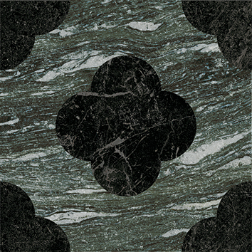 4101204 На пол Dandy Pin Green Black 18.6x18.6 - фото 33