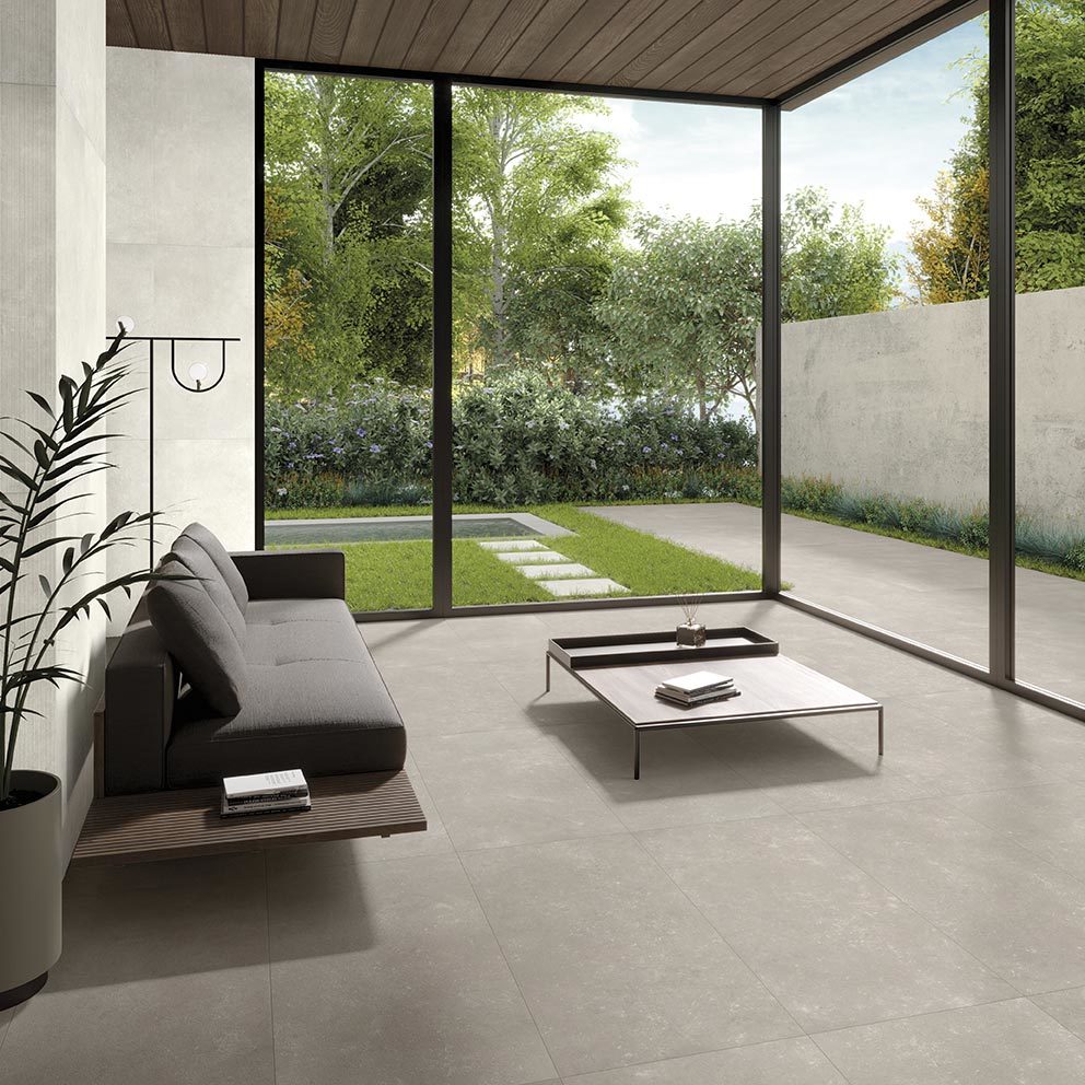 304333 На пол Serica Ivory Rett 120x120 - фото 5