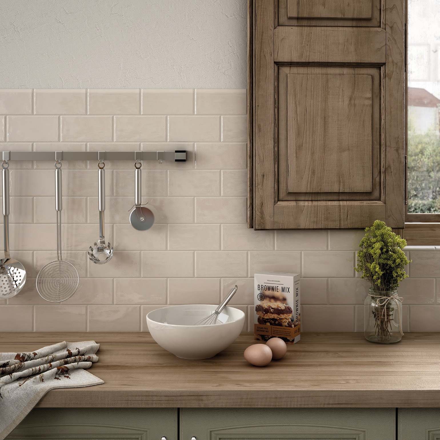 22051 На стену Cottage Ash Blue 7.5x30 - фото 4