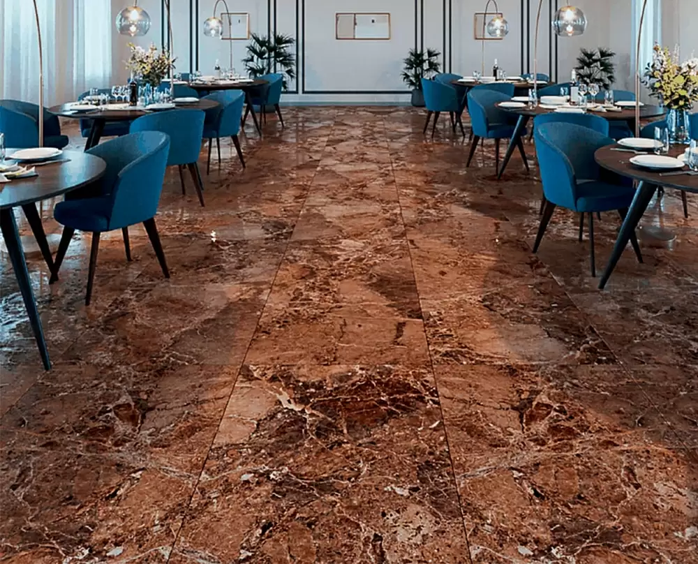 На пол Breccia Estrella Ice High Glossy 80х160 - фото 6