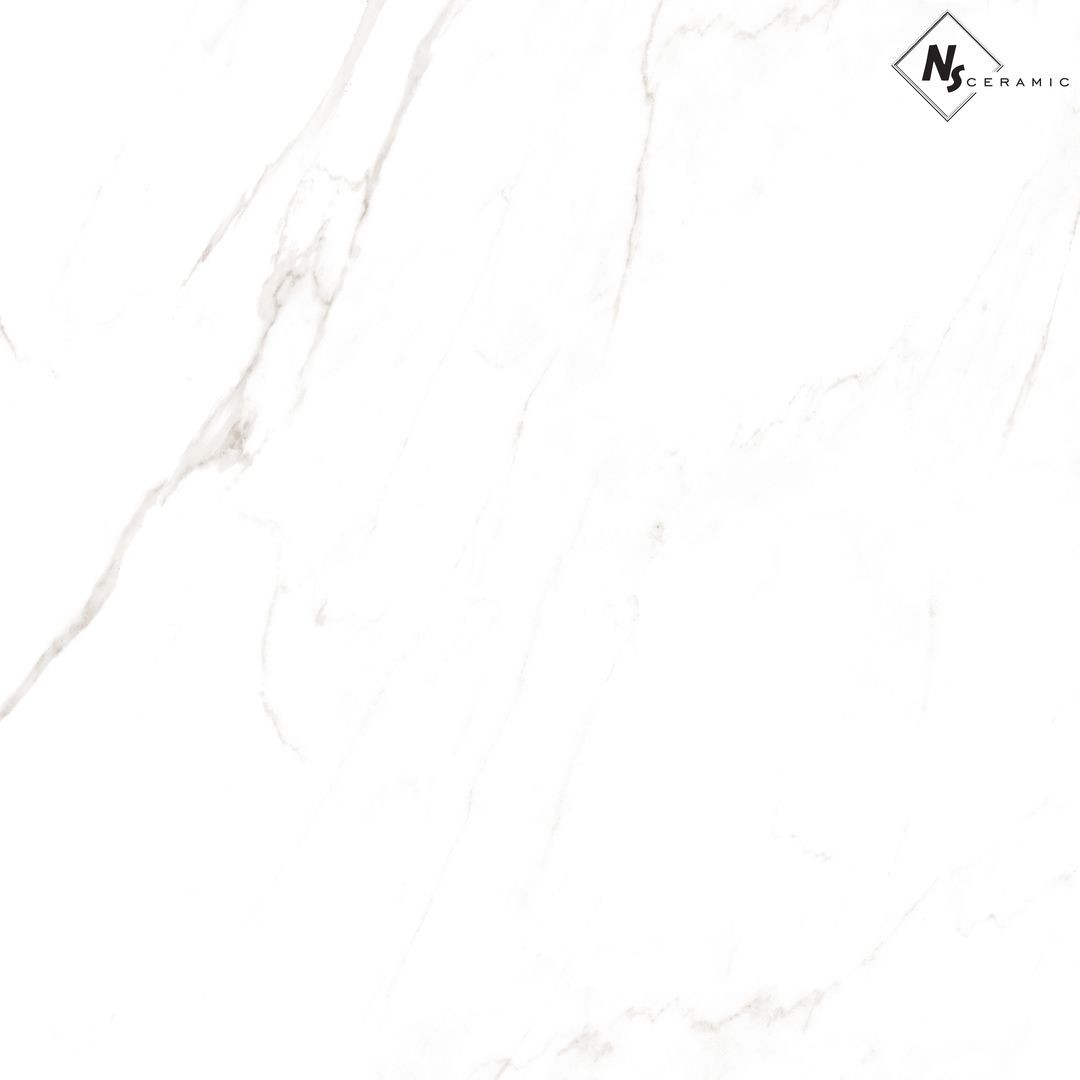 NSC8037 На пол Porcelain Tile 8037 Белый глянцевый 80x80 - фото 2