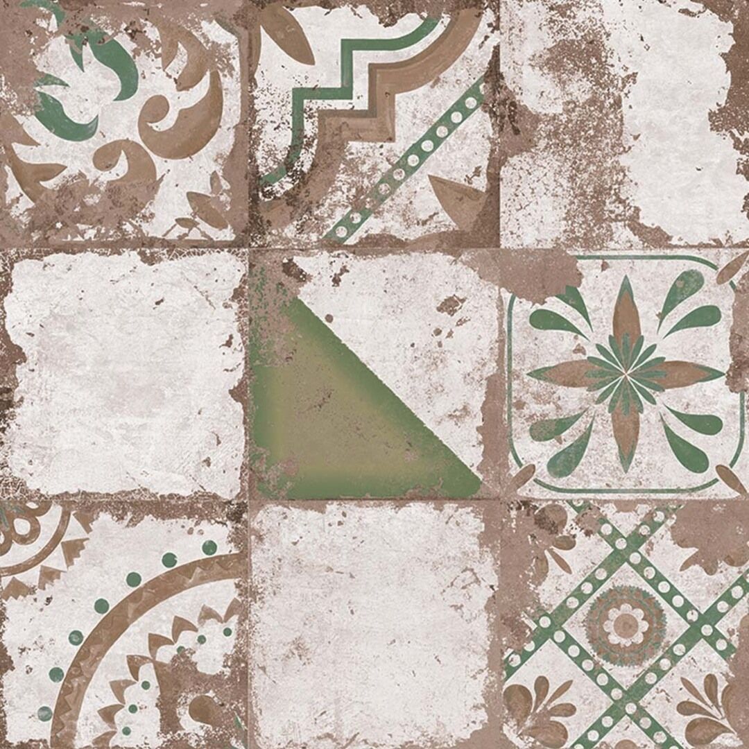 На пол Memory 7 Verde Brillo 58x58 - фото 5