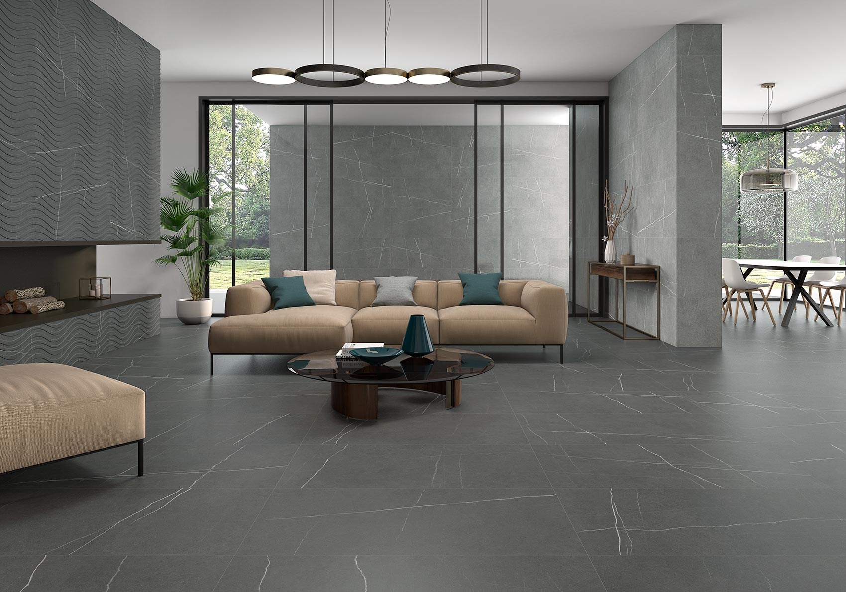 На пол Kairos Graphite Matt Rect. - фото 2