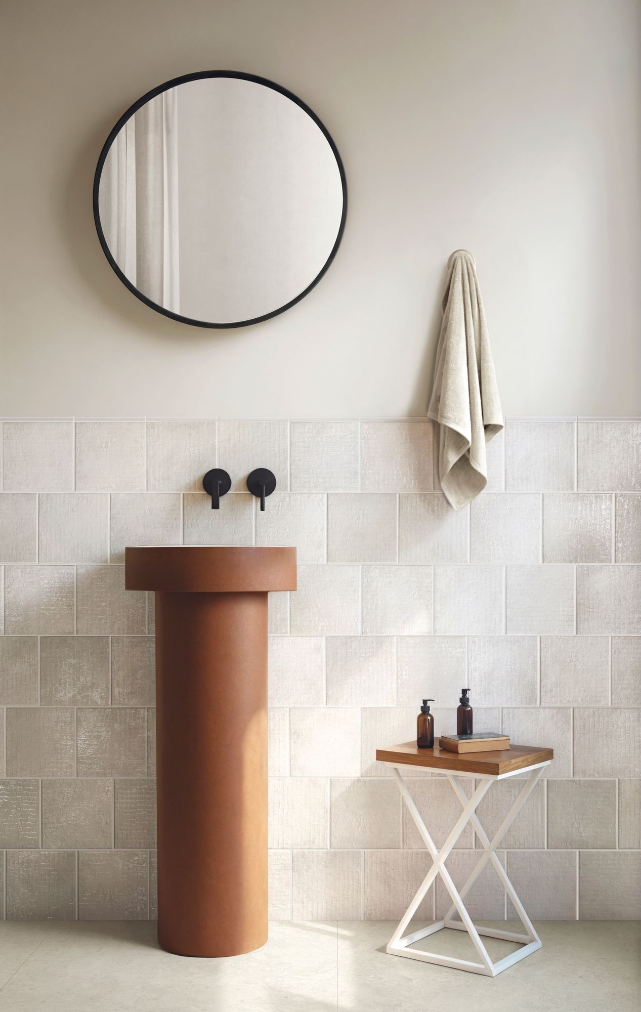 154612 На стену Inciso Brick Earth 7.5x30 - фото 6