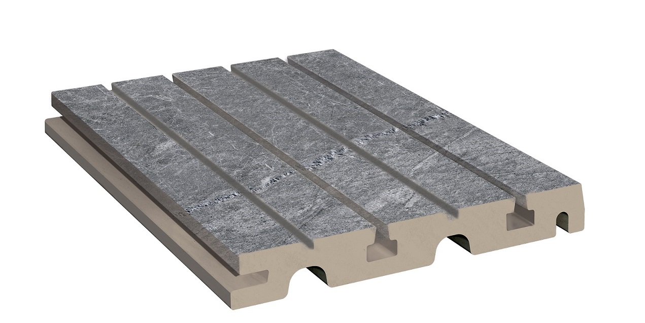 На пол Marble Решетка перелива 446 Ceniza R11 245х245х30