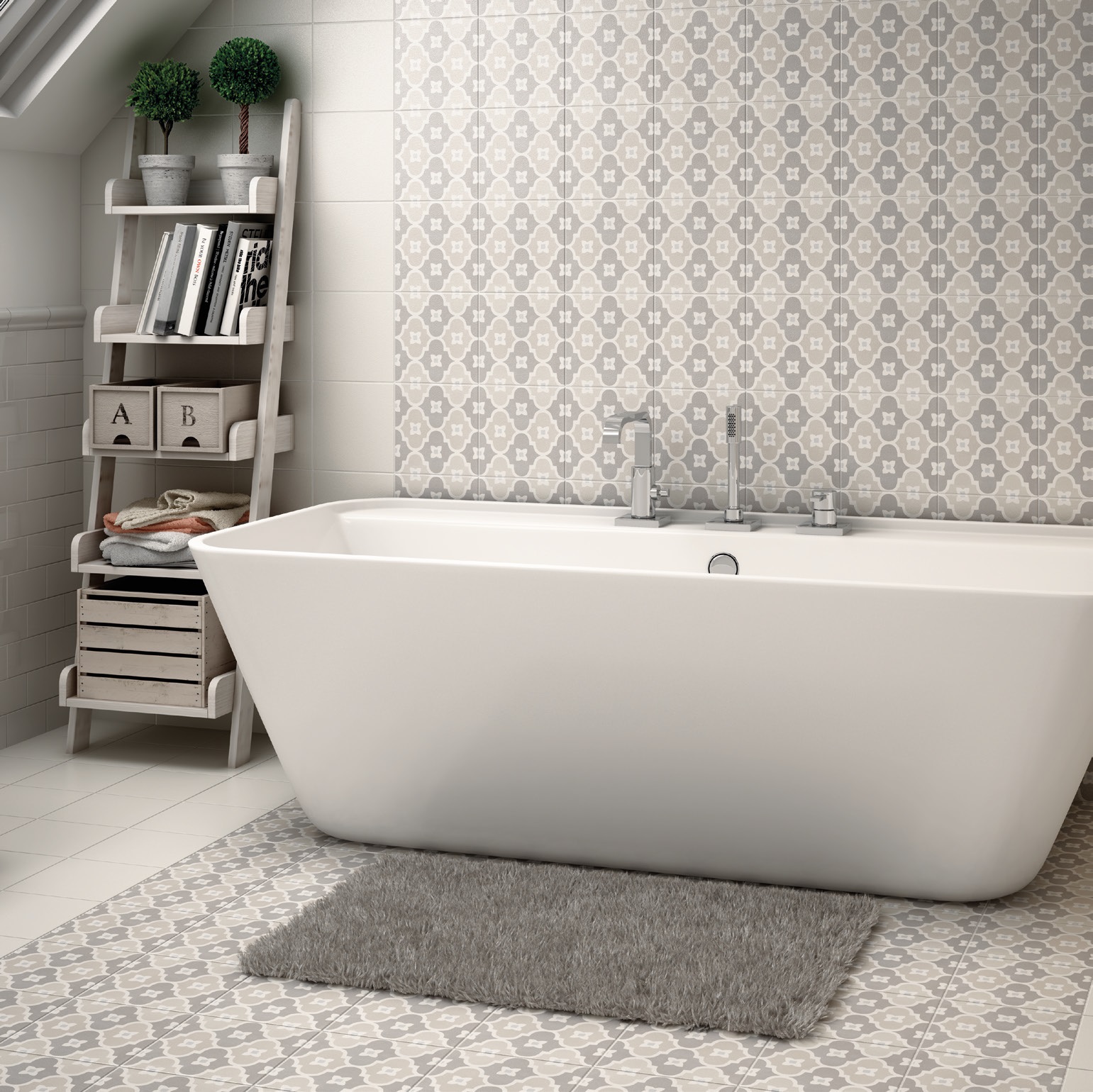 20872 На пол Caprice Taupe 20x20 - фото 8