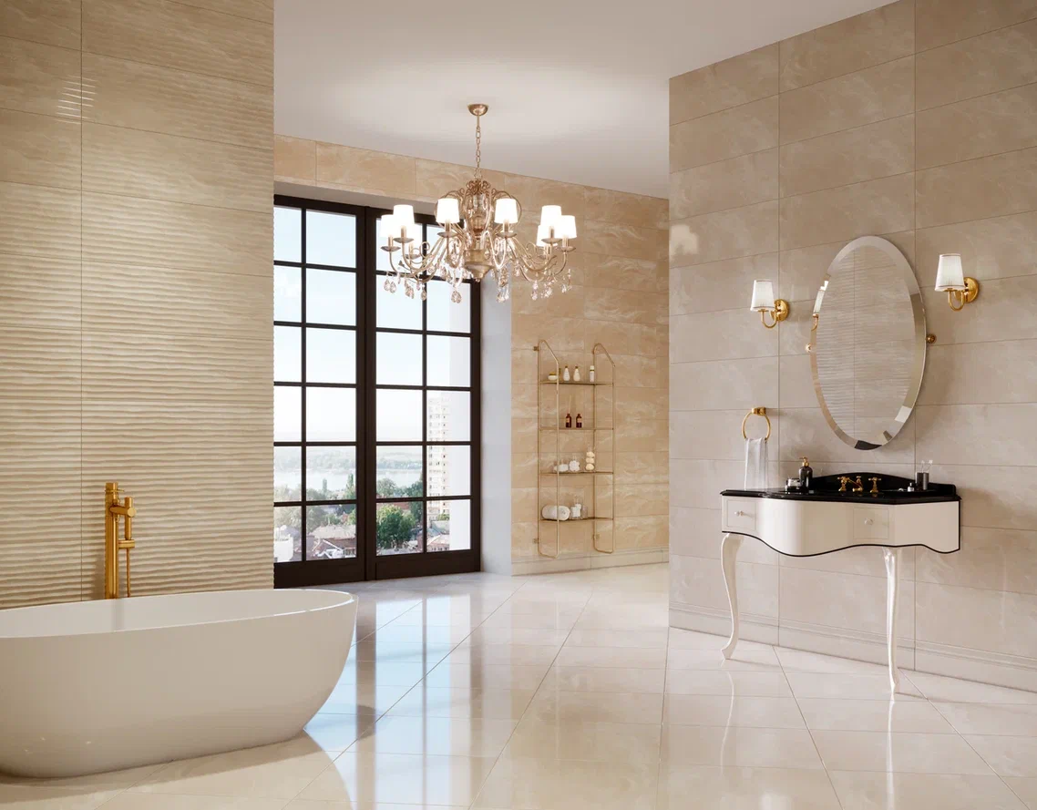 764 Декор Diana Dec. Светлый 29.5х89.5 - фото 4