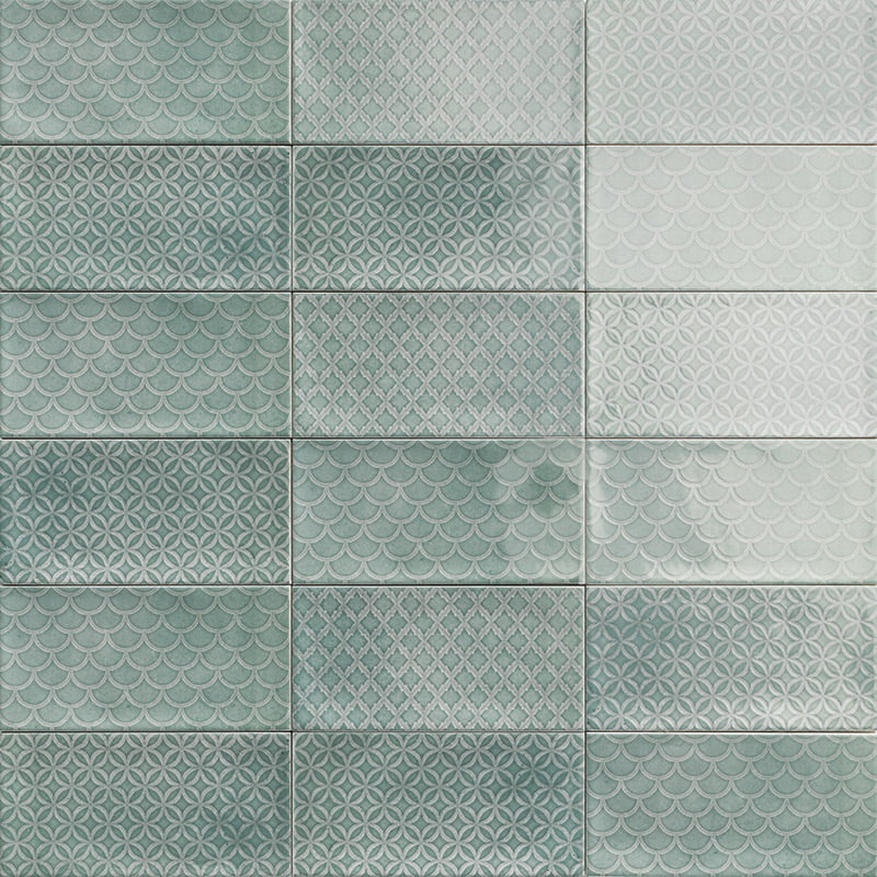 Декор Camden Decor Emerald 10x20