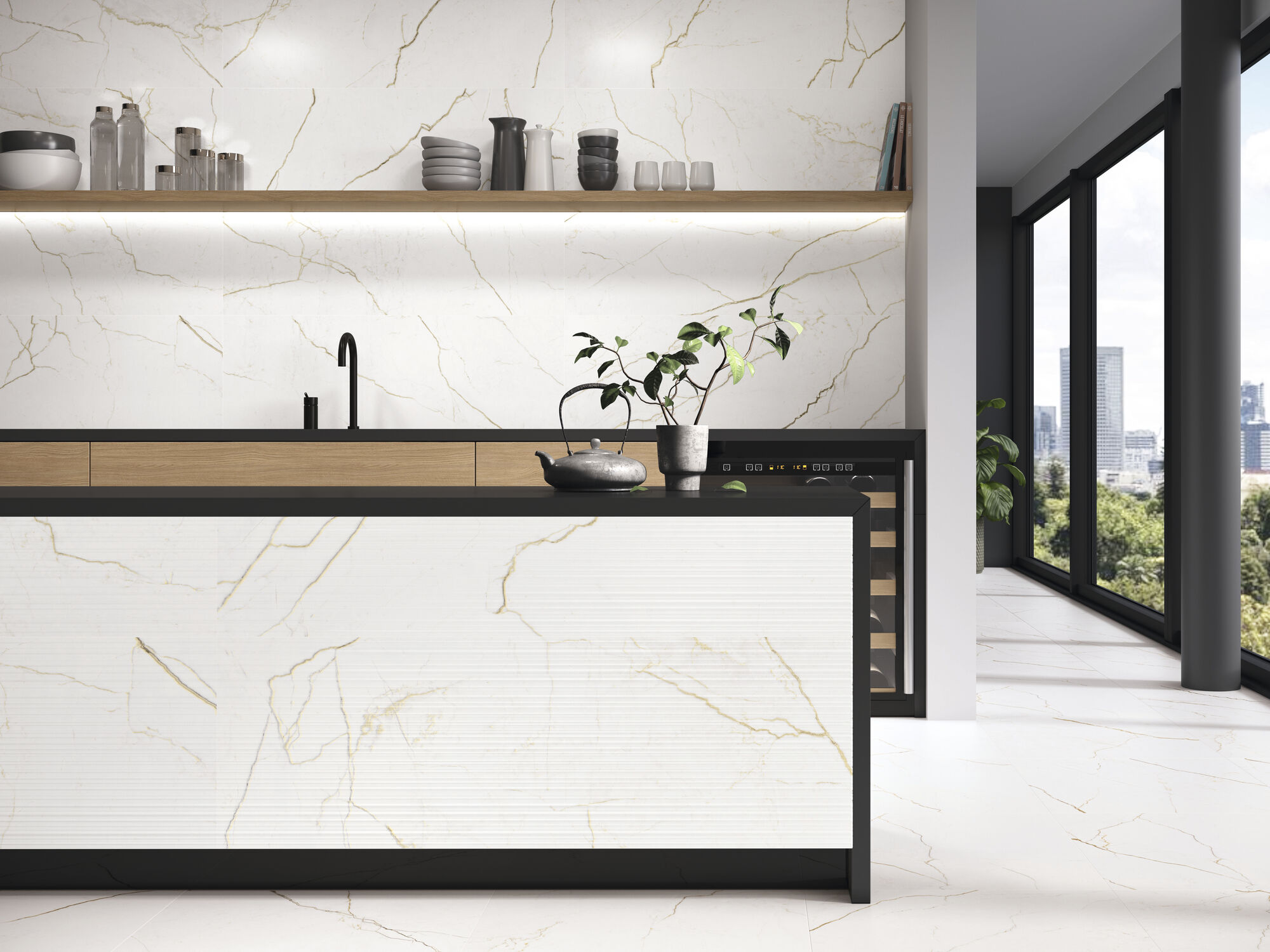 На пол Quantum Natural Rect 120x120 - фото 8