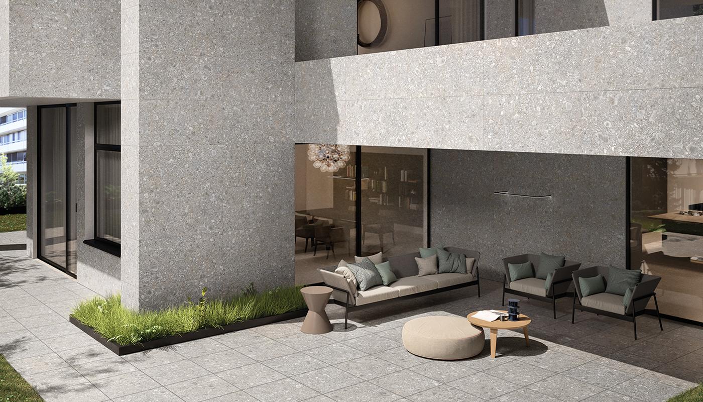 EMCN На пол Lombarda Plus Sabbia Mix Rett 120x120 - фото 6