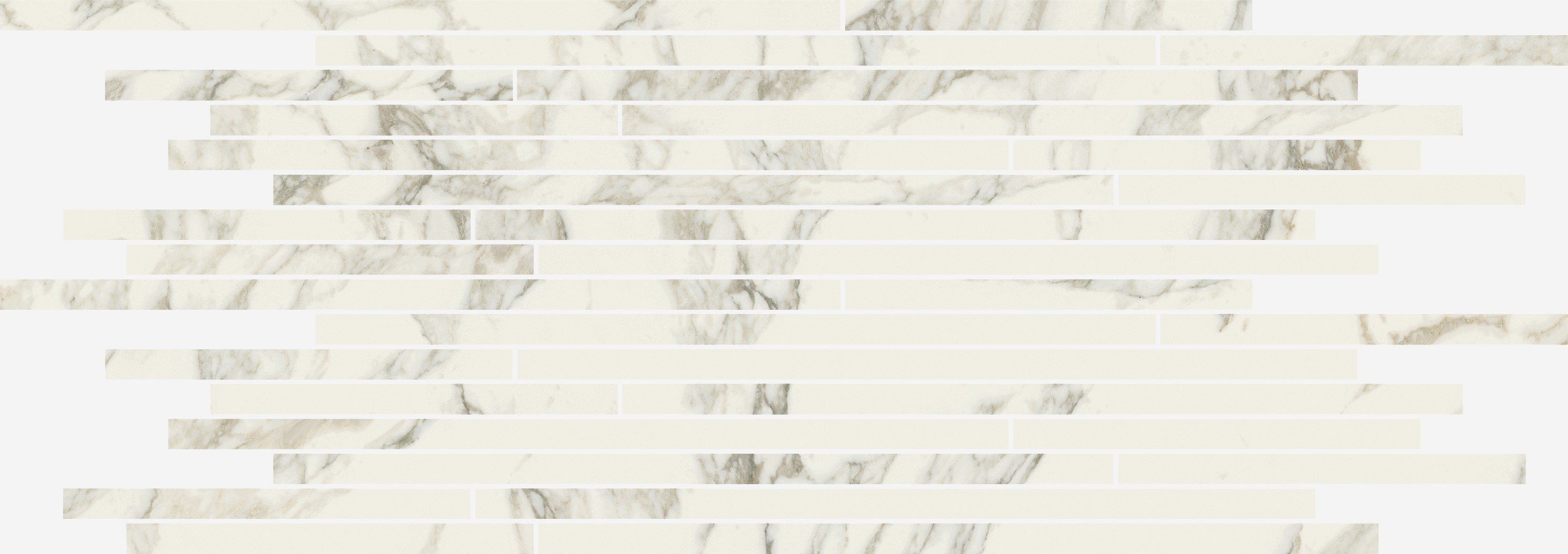 610110000639 Декор Charme Deluxe Arabescato Mos. Strip 75x26