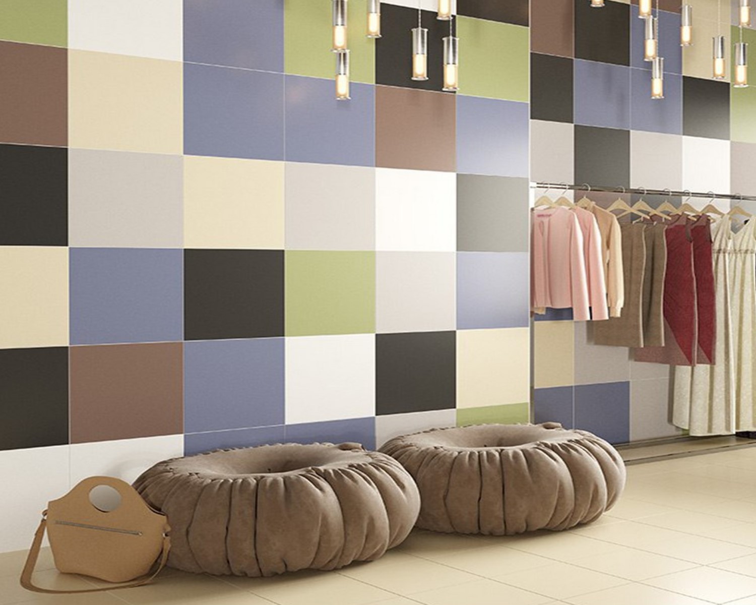 010400001308 На пол Моноколор Белый 400х400х7 - фото 2