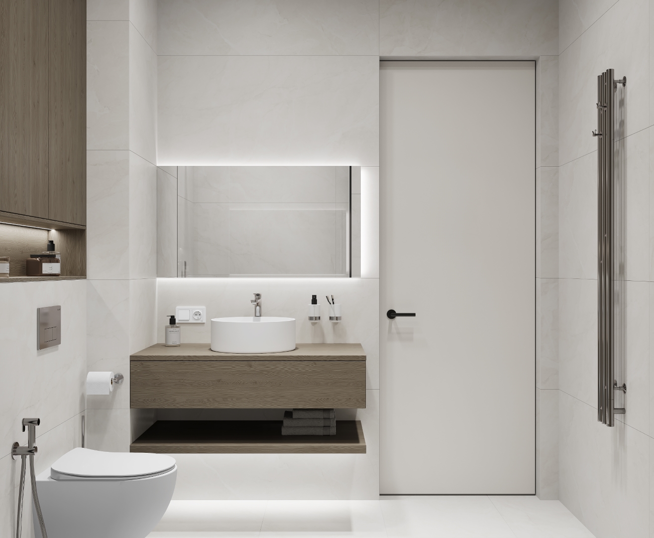 LP6012G0241R  На пол Berna Crema кремовый матовый 59.5х119.1 - фото 9