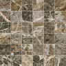 610110001185 Напольная Forte dei Marmi Quark Breccia Di Caravaggio Mosaic Lapp Rett 30x30