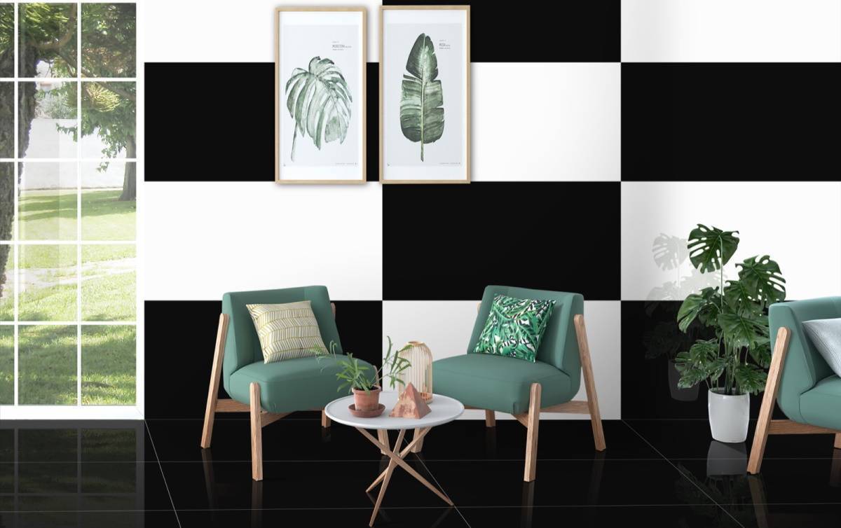 На пол Jade Black High Glossy 60x120 - фото 2