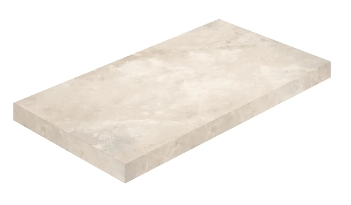 620070002859 Ступень Riviera White Scalino Angolare Sx 33x60