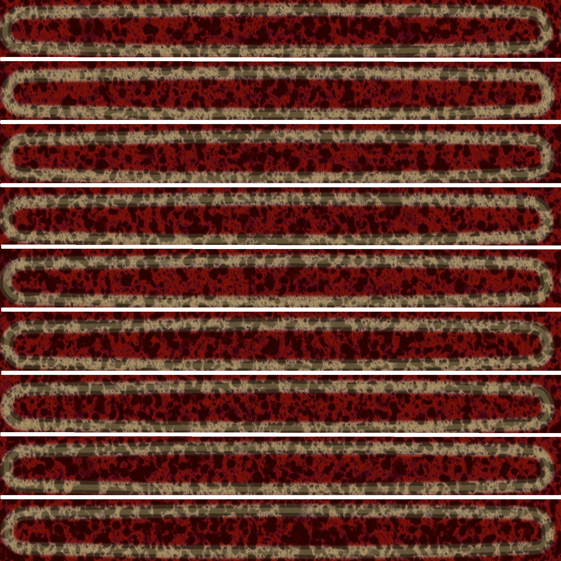 KMD2SOB003BN Декор Далия Чипсет красный тёмный глянцевый 20x20x0.95 - фото 6