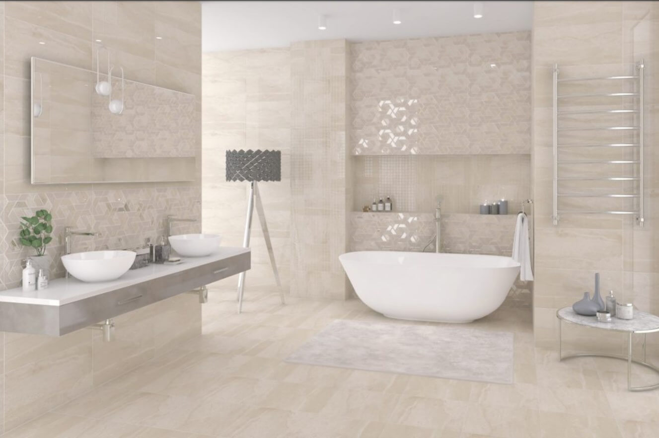 914798 На стену Olimpia Crema 29.4x29.4 - фото 3