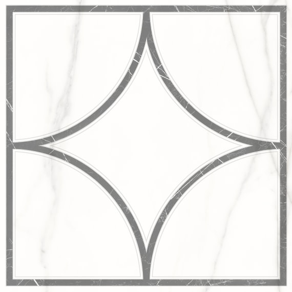 7346-0002 Декор Каррара Нова Геометрия - фото 2