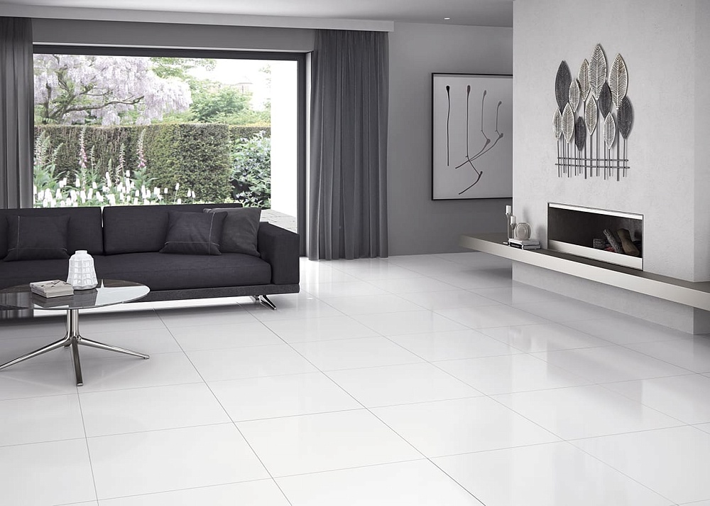 203032 На пол Blanco-Negro Blanco Mate 60x120 - фото 7