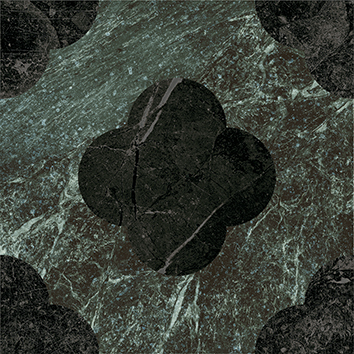 4101204 На пол Dandy Pin Green Black 18.6x18.6 - фото 42