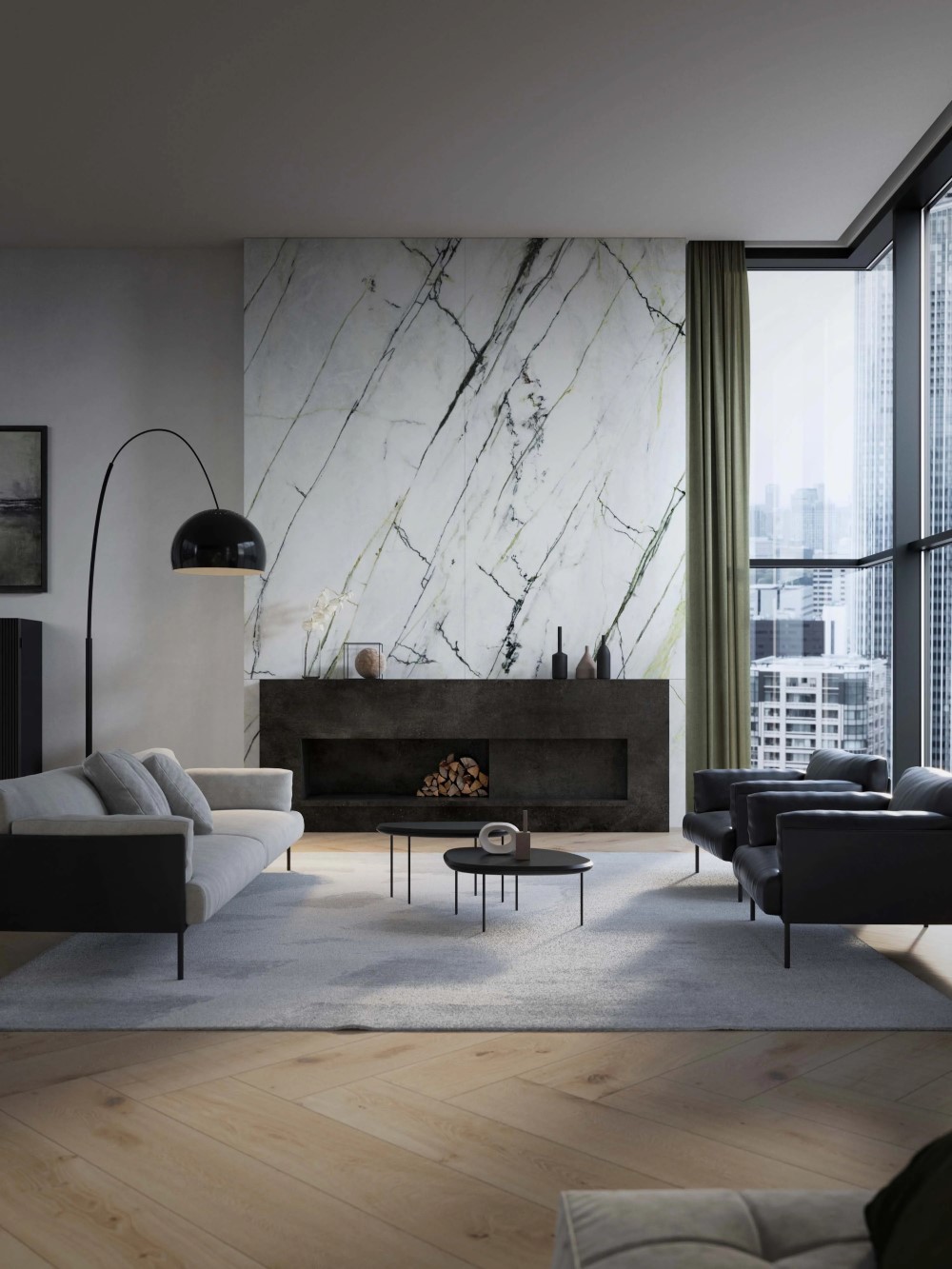 100331067 На пол Xlight Calacatta Gold Polished 120х120 - фото 3