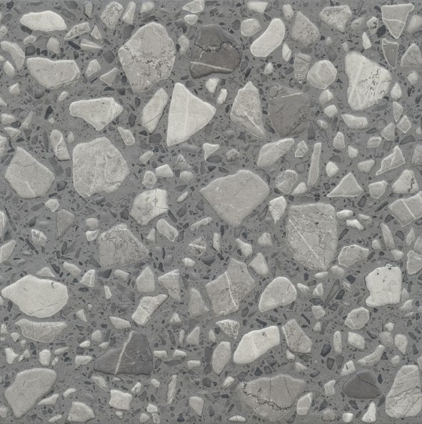 3461 На пол Кассетоне Серый тёмный матовый 30.2x30.2