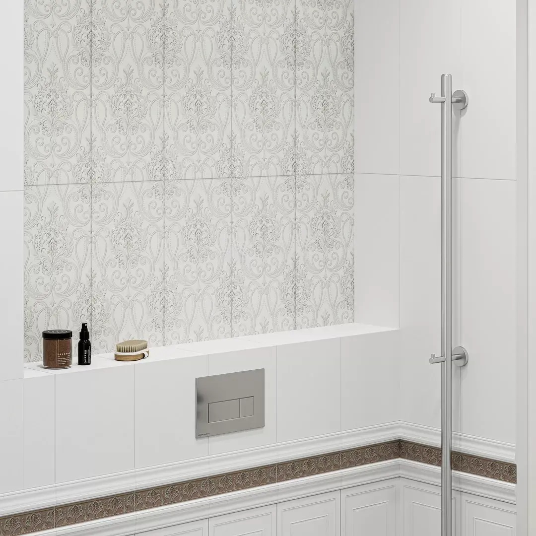 VT/A292/12000R Бордюр Фару Белый Матовый Обрезной - фото 6