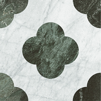 4101196 На пол Dandy Pin White Green 18.6x18.6 - фото 47