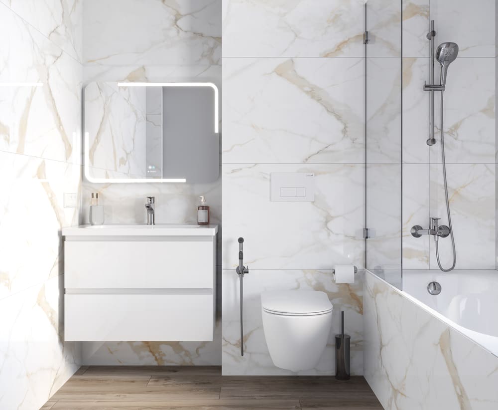 На пол Calacatta Superior Белый Матовый 60х60 - фото 9