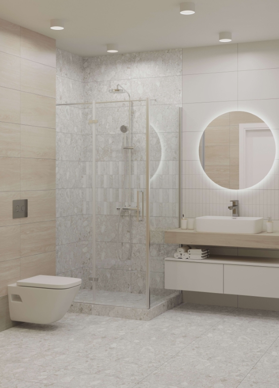 Спектр от Lasselsberger: Новое слово в дизайне с терраццо!