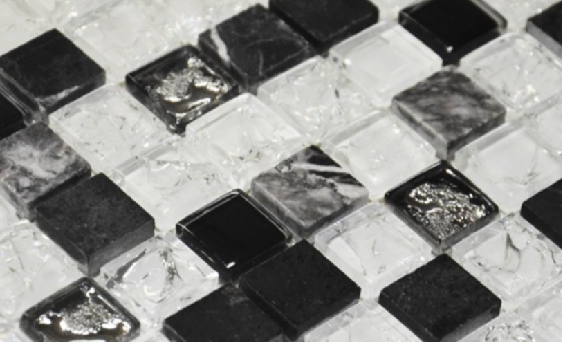 На стену Мозаика из натурального камня и стекла 2026