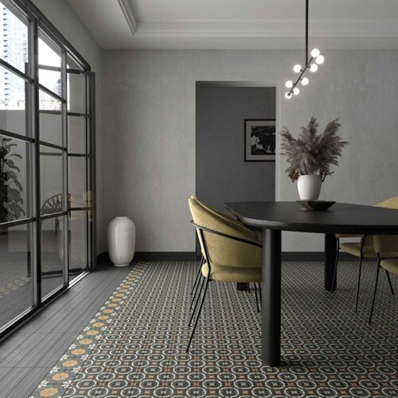 125634 На пол Sync Flower Blue - фото 4