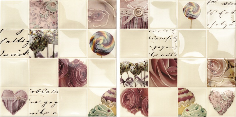 Декор Lucciola Volumen Dolce Cuore 20x20 mix