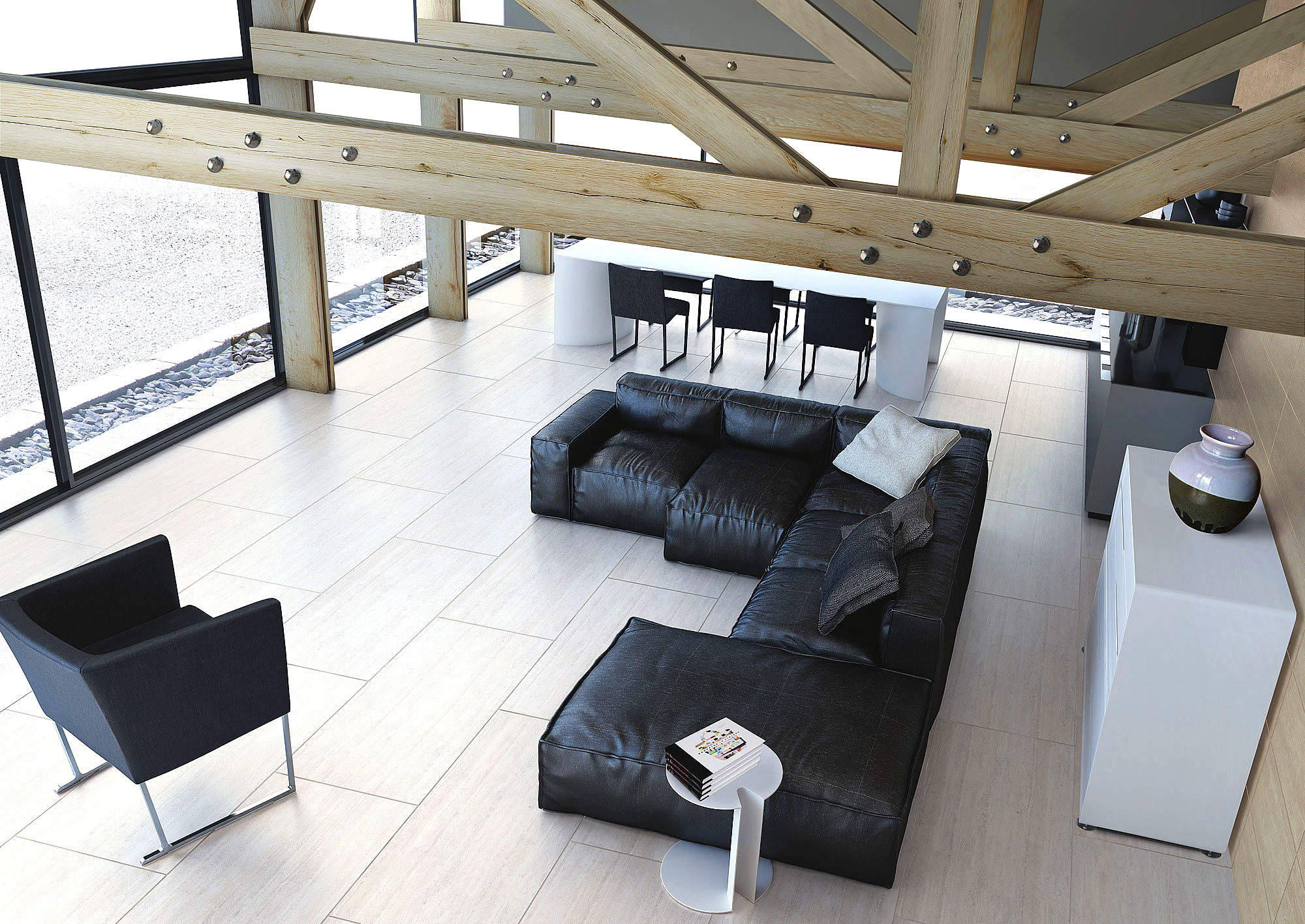 На пол Marmoker Lucido Bardiglio Imperiale 59x59 - фото 9