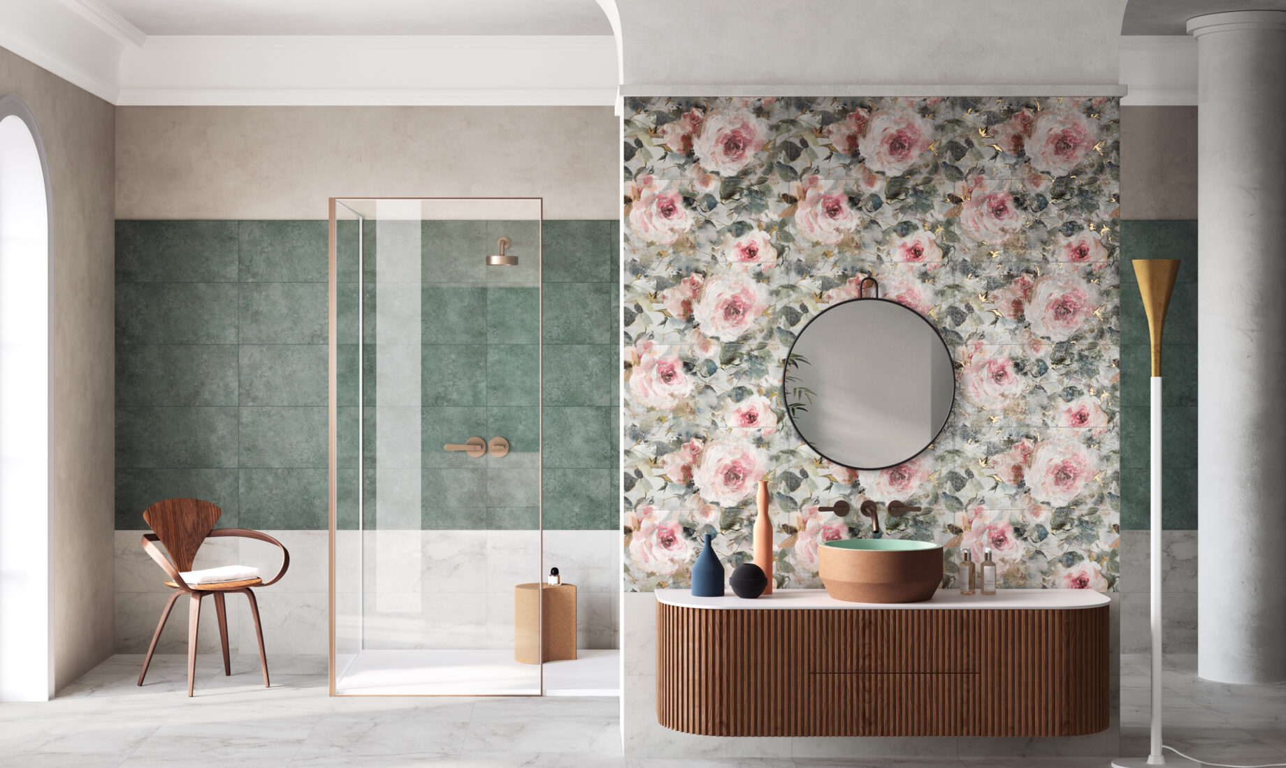 128752 Декор Orangerie Florio Deco Naturale Rettificato 60x60 - фото 2