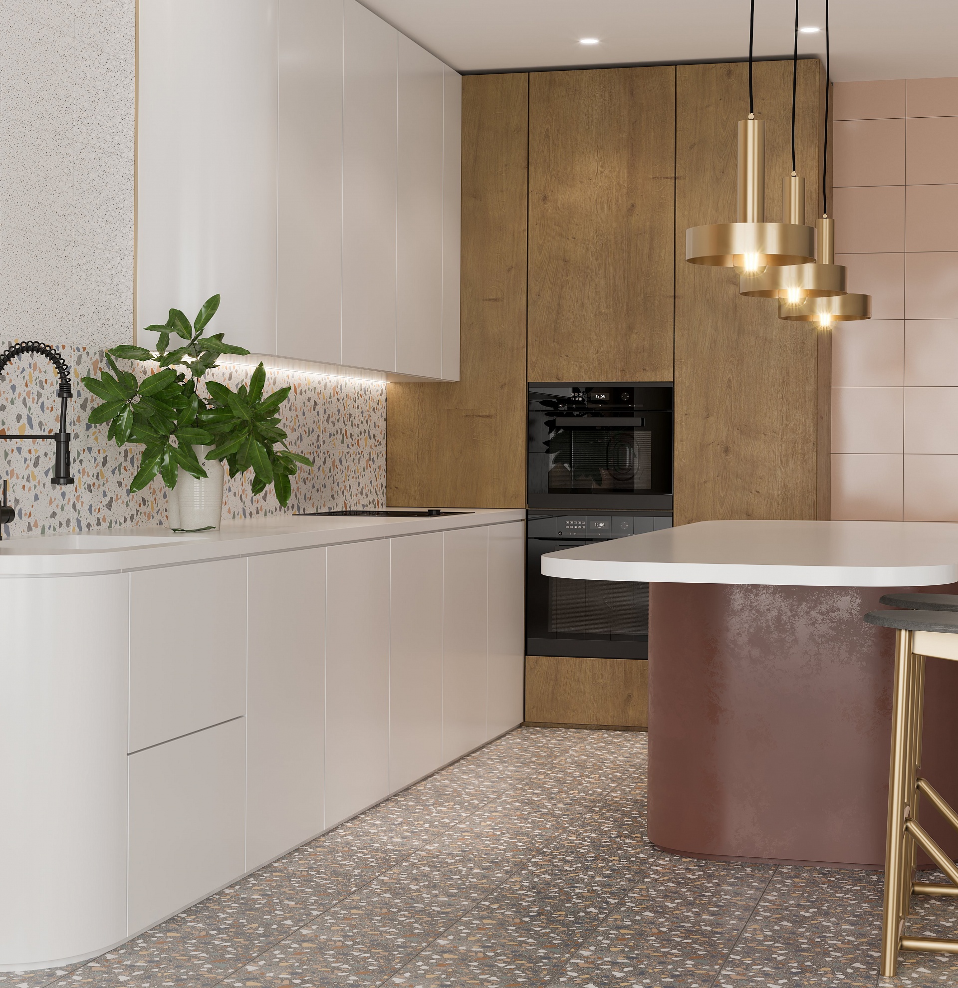 На пол Генуя Серая 40x40 - фото 3