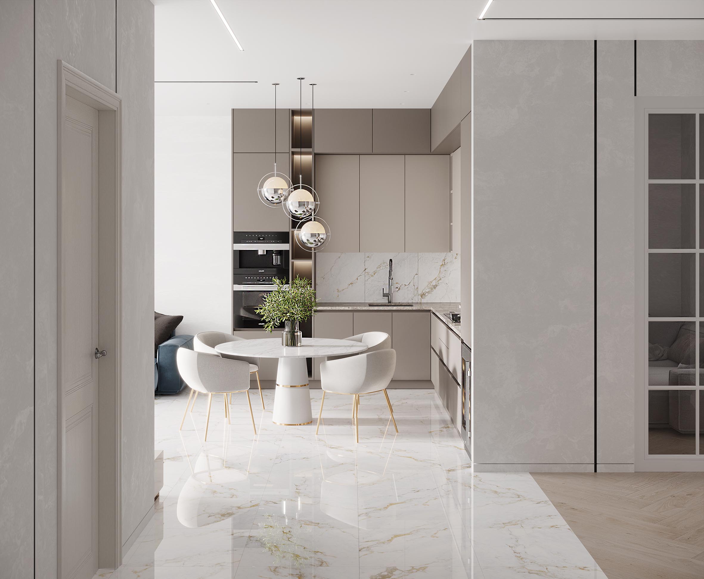 Лапарет Statuario Martin