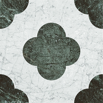 4101196 На пол Dandy Pin White Green 18.6x18.6 - фото 26