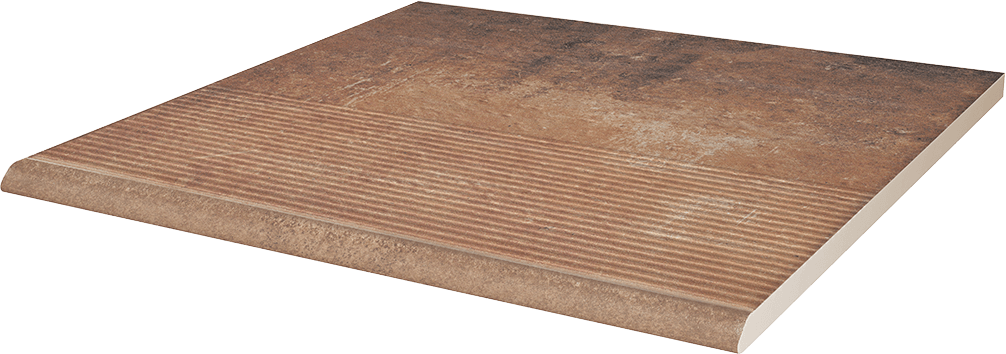 Ступень Scandiano Rosso Stopnica Prosta B1a 30x30