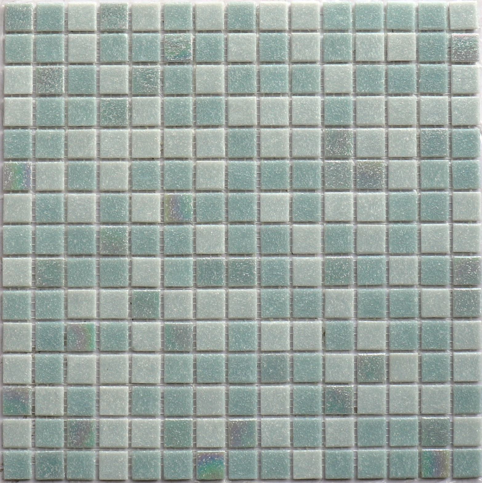 На стену Econom MIX25 стекло серый (сетка) 20x20x4 327x327